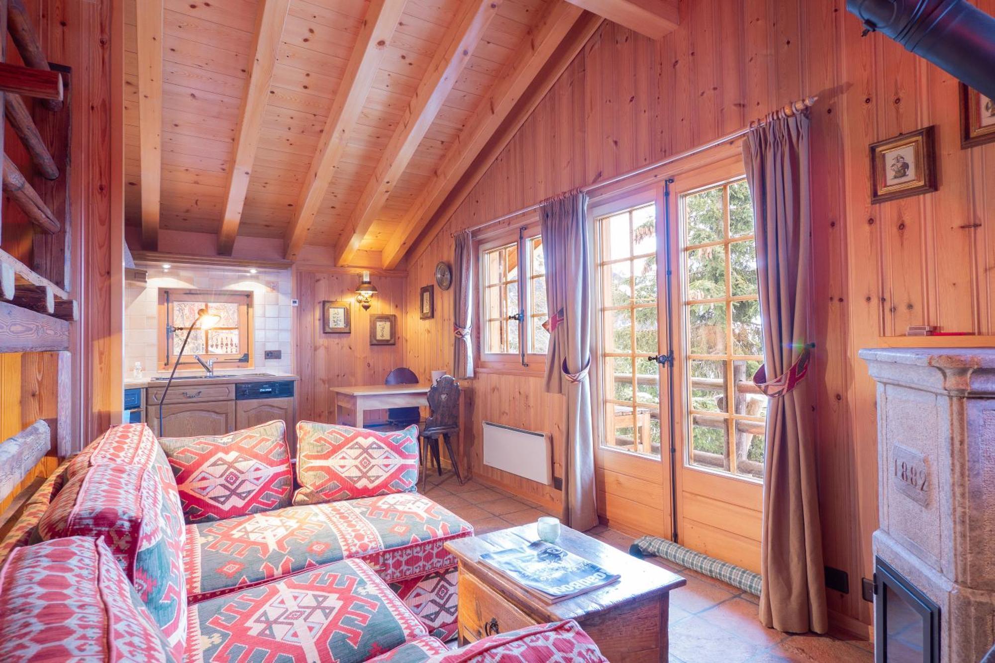 La Ruinette-Charming 1-Bed With Southfacing Views Villa Verbier Eksteriør billede